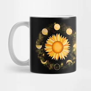 Moon and stars Mug